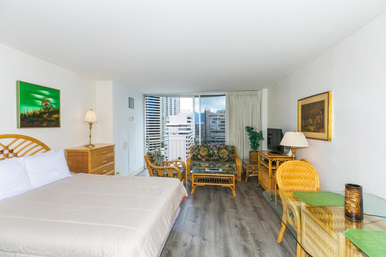 Ilikai Marina 1495 City View Studio Honolulu Bagian luar foto